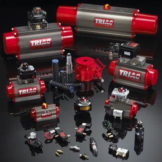 Triac 3R series pneumatic actuator